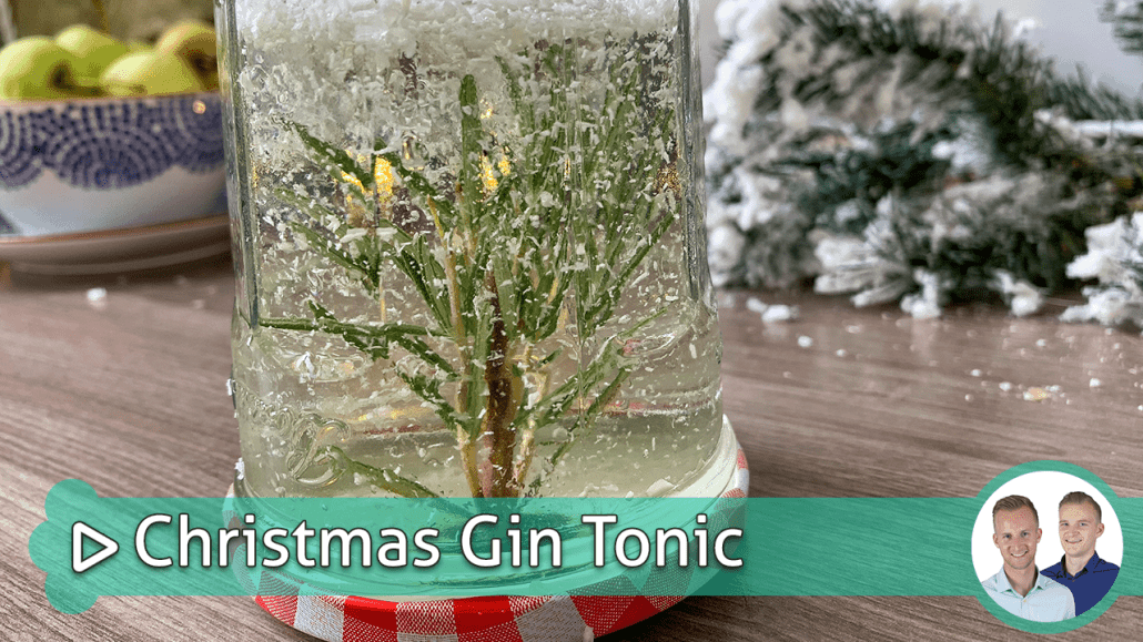 Christmas Gin Tonic een cocktail voor kerst van SterkInDeKeuken