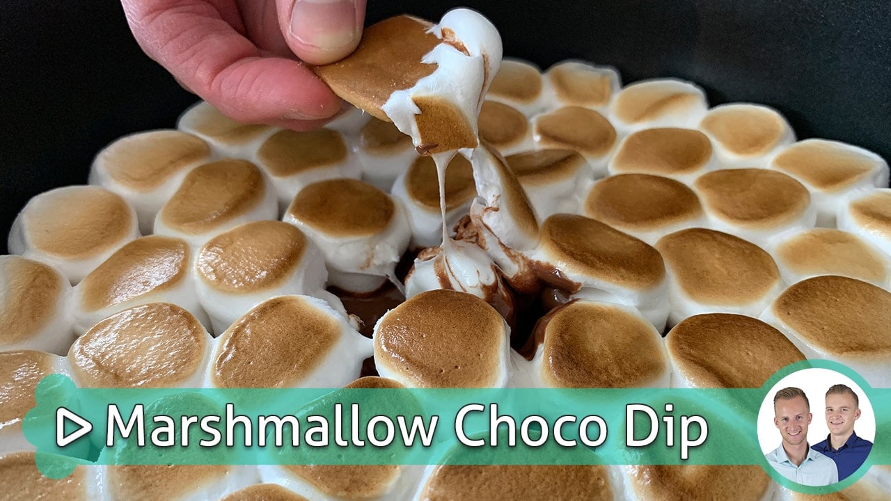 Marshmallow Chocolade Dip