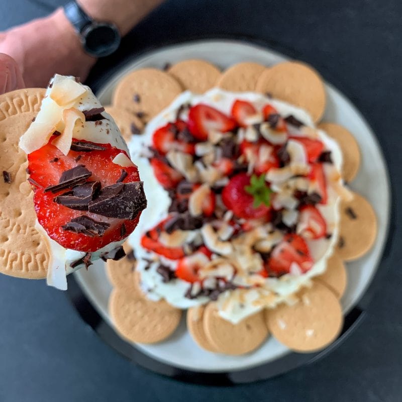 Cheesecake Nachos