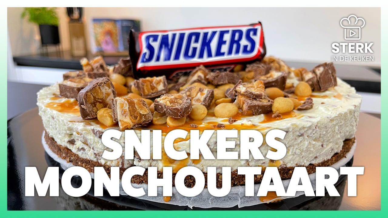 Snickers Monchou Taart