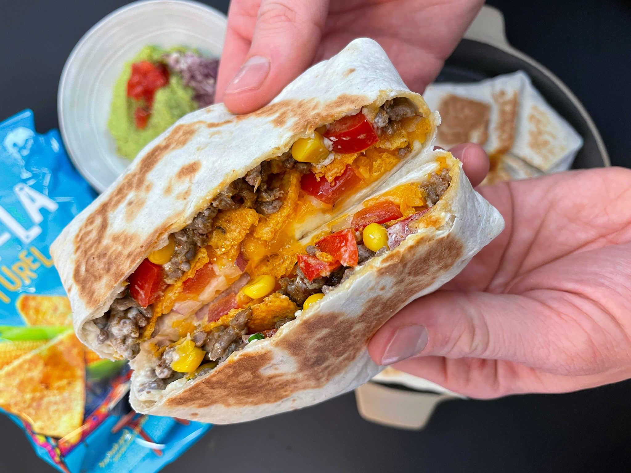 Een wrap vouwen zo doe je dat! SterkInDeKeuken