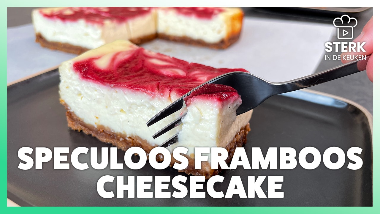 Speculoos Framboos Cheesecake