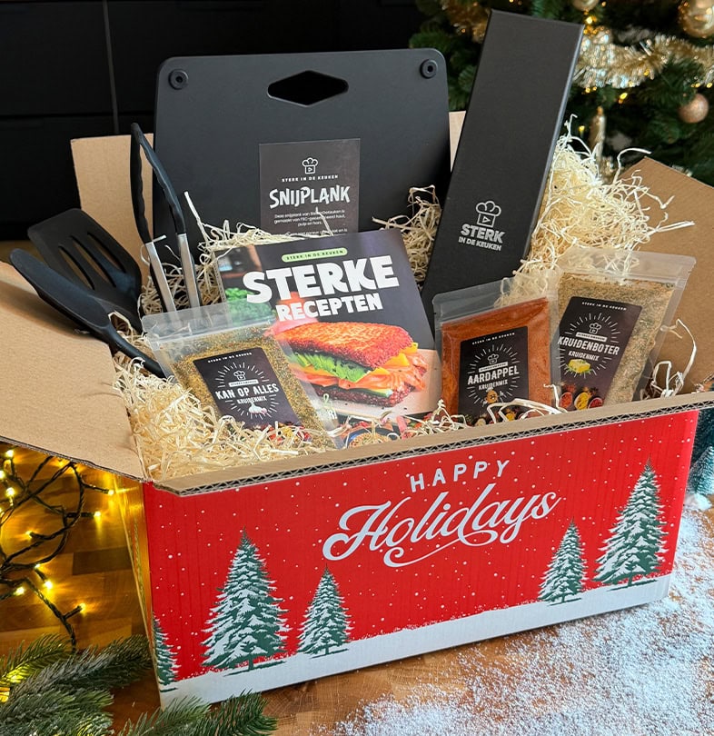 Kerstpakket zelf samenstellen SterkInDeKeuken