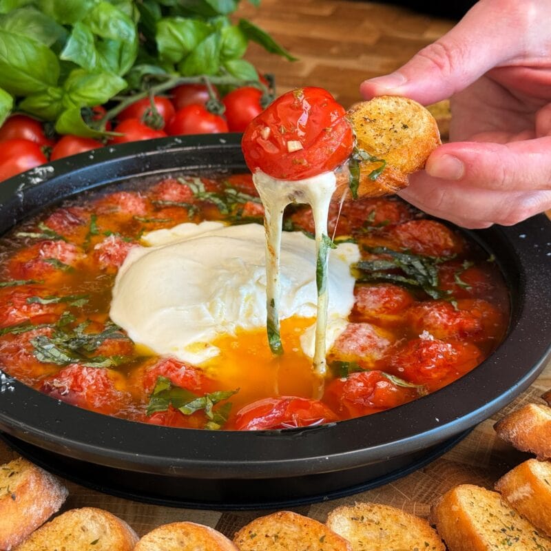 Tomaten Burrata Dip