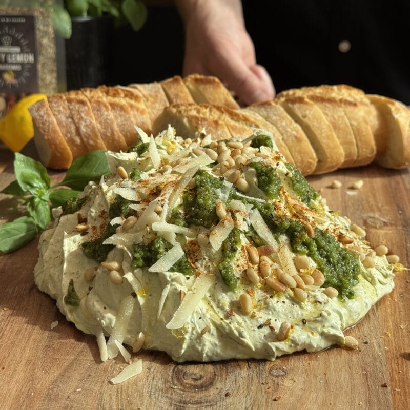 Fluffy Pesto Boter