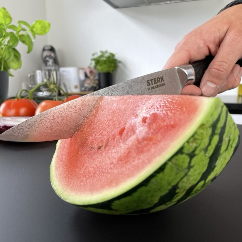 scherp mes gebruiken