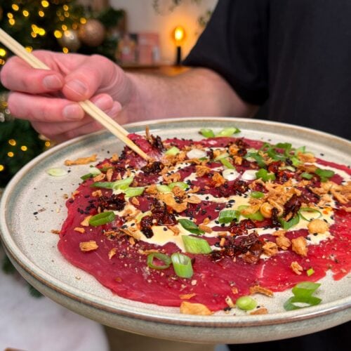 Aziatische Carpaccio