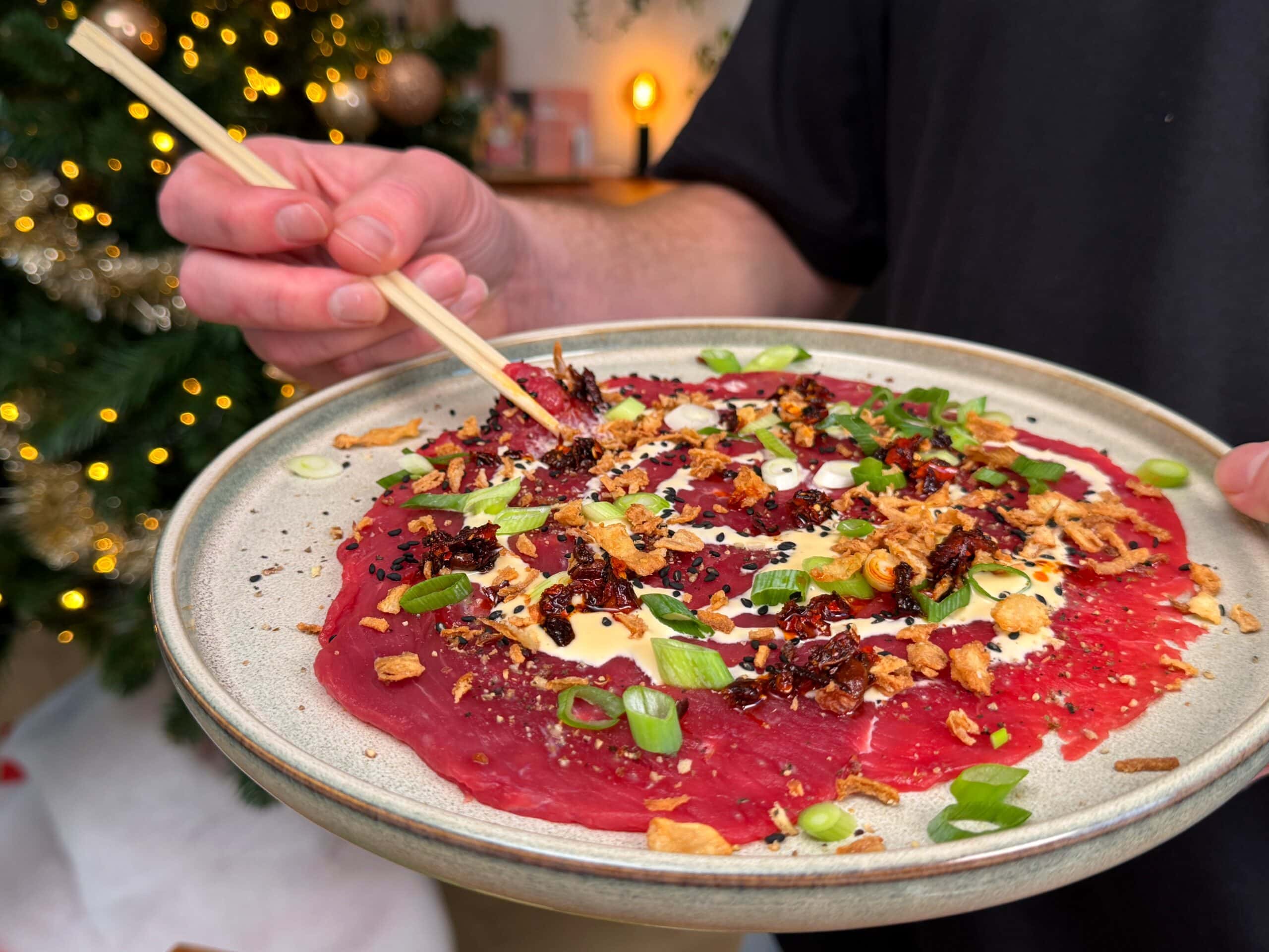 Aziatische Carpaccio