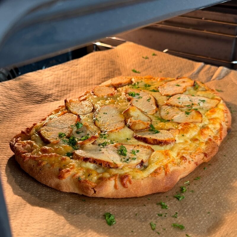 Kip Alfredo Borrelbrood